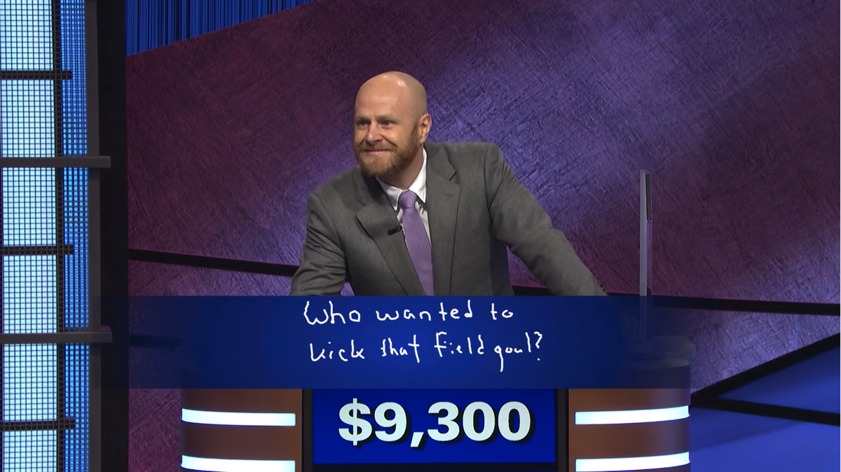 Contestant Asks Aaron Rodgers Burning Question in Final Jeopardy! Round